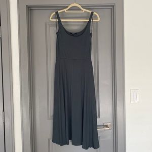 Quince Tencel Jersey Fit & Flare Dress